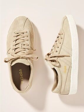 GOLA • Taupe Suede Lifestyle Sport Trainers Sneakers